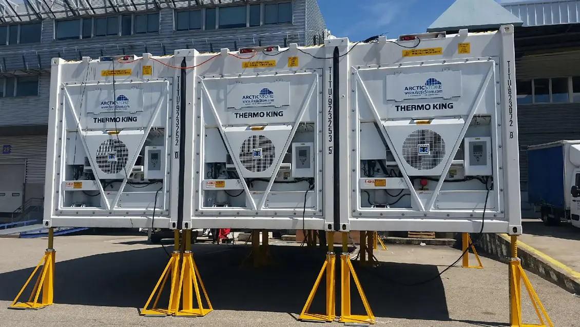 20ft Arctic SuperStore Αρθρωτά Ψυγεία για Ενοικίαση