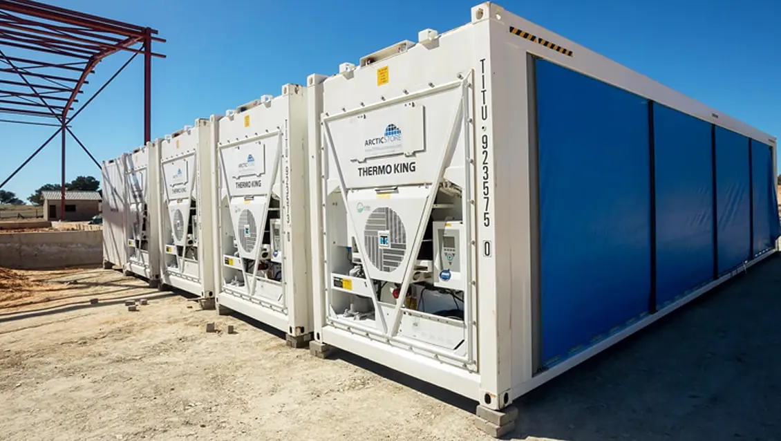 20ft Arctic SuperStore Αρθρωτά Ψυγεία για Ενοικίαση