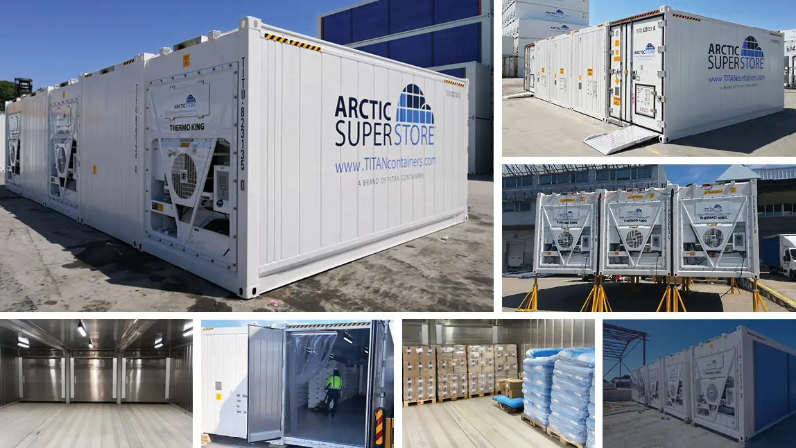 20ft Arctic SuperStore – Μονάδες ψυχρού θαλάμου προς ενοικίαση στην Ελλάδα