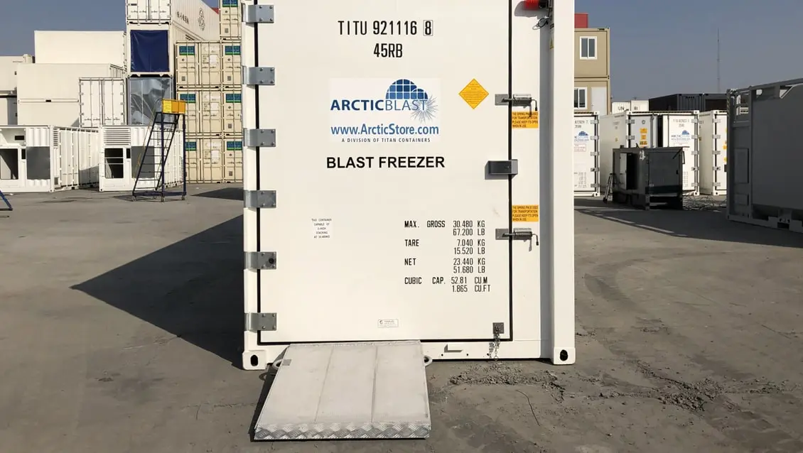 20ft ArcticBlast - Ψυγείο αποθήκευσης και ταχεία ψύξη