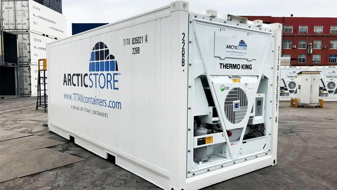 20ft ArcticStore Λύσεις ψυχρής αποθήκευσης προς ενοικίαση - Ψυγεία