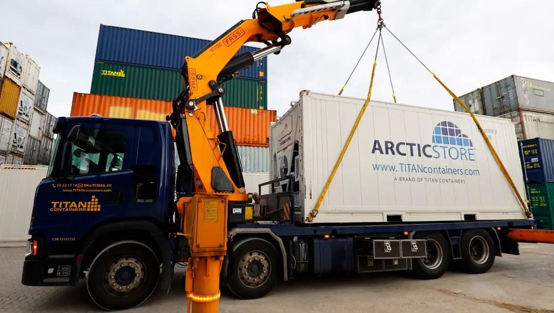 20ft ArcticStore Λύσεις ψυχρής αποθήκευσης προς ενοικίαση - Ψυγεία