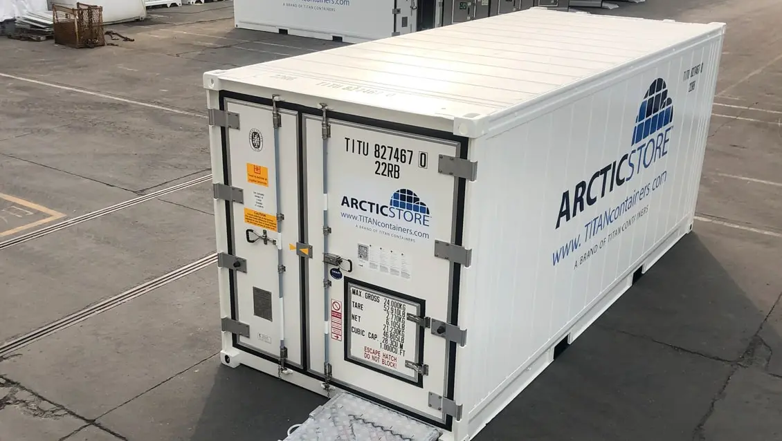 20ft ArcticStore Λύσεις ψυχρής αποθήκευσης προς ενοικίαση - Ψυγεία