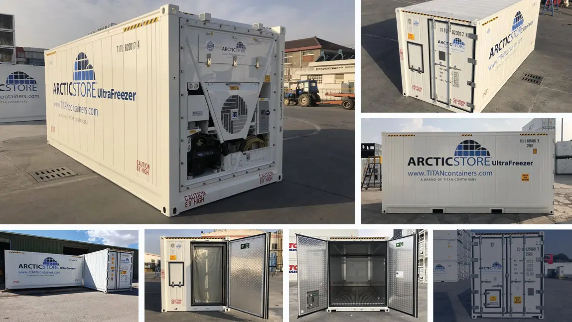 20ft UltraFreezer – Ψυκτικά εμπορευματοκιβώτια προς ενοικίαση στην Ελλάδα