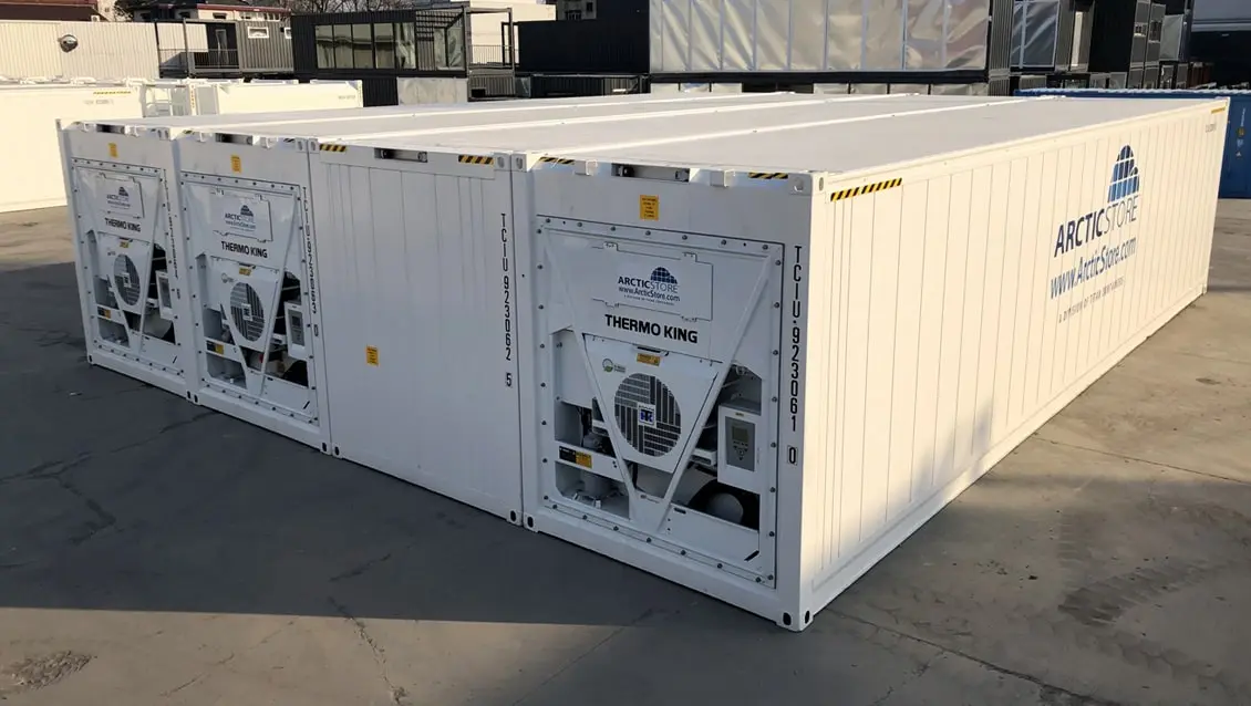 40ft Arctic SuperStore αρθρωτά ψυγεία - Λύση ψυχρής αποθήκευσης