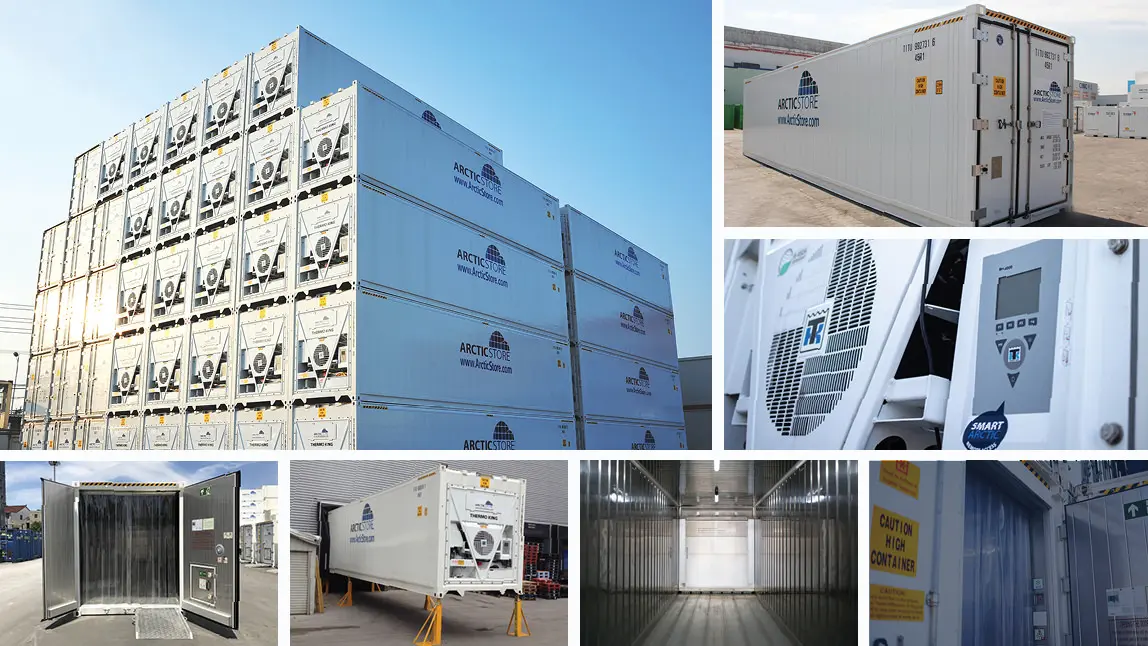 40ft ArcticStore – Ψυκτικά εμπορευματοκιβώτια προς ενοικίαση στην Ελλάδα