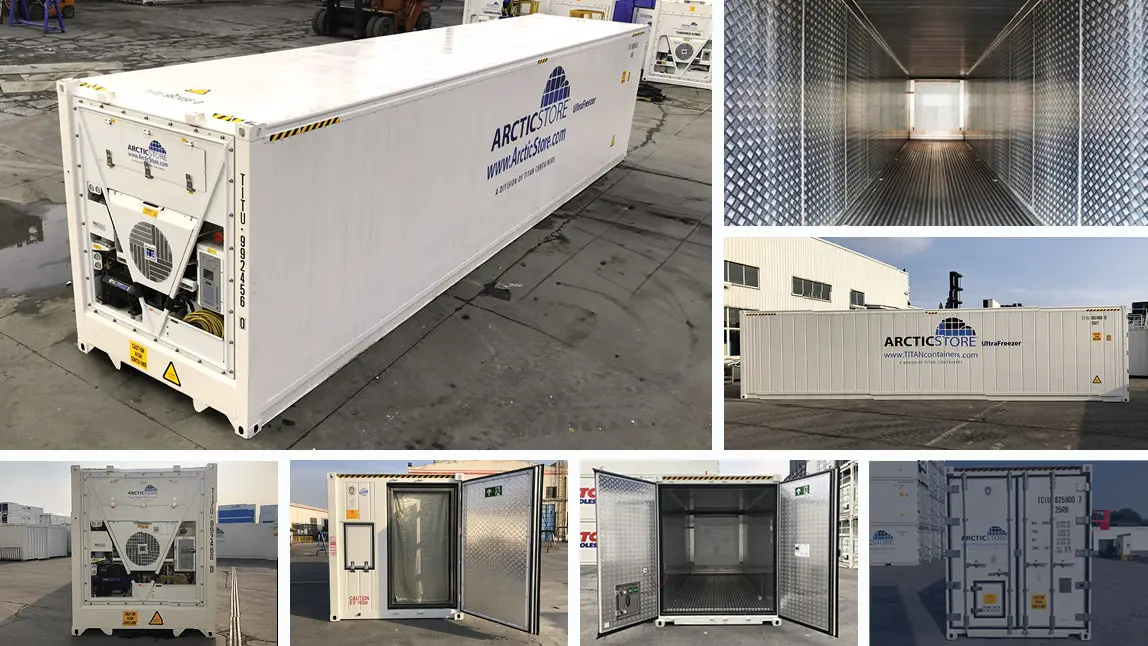 40ft UltraFreezer – Ψυκτικά εμπορευματοκιβώτια προς ενοικίαση στην Ελλάδα