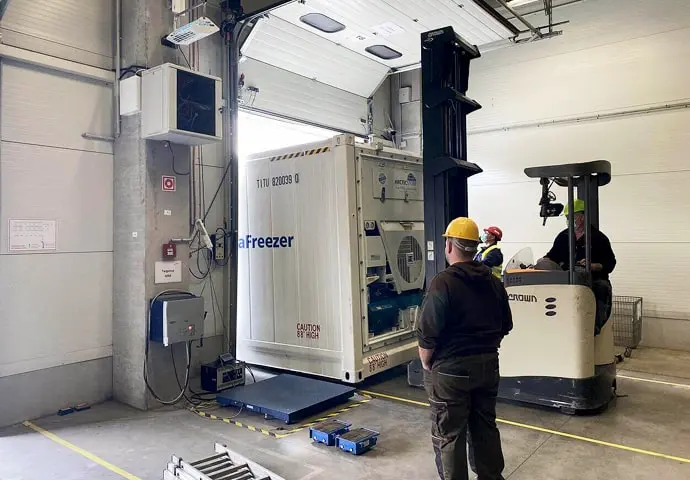 Ψυχρή αποθήκευση Arctic UltraFreezer - Εξαιρετικά χαμηλή θερμοκρασία - Ψυχόμενα εμπορευματοκιβώτια προς ενοικίαση