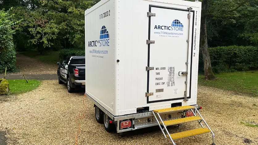 Φορητή ψυχρή αποθήκευση ArcticMini - Φορητή ρυμουλκούμενη μονάδα για ενοικίαση
