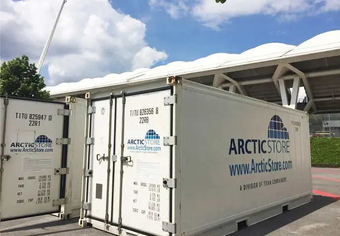 Ψυχρή αποθήκευση ArcticStore Ψυχόμενα εμπορευματοκιβώτια 6μ προς ενοικίαση