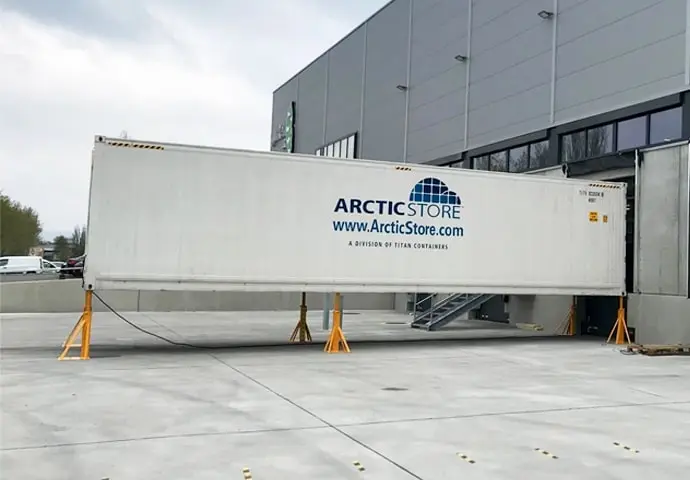 Ψυχρή αποθήκευση ArcticStore Ψυχόμενα εμπορευματοκιβώτια 12,2μ προς ενοικίαση