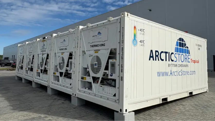 ArcticStore Ψυχρή Αποθήκευση - Ψυκτικά κοντέινερ προς ενοικίασ
