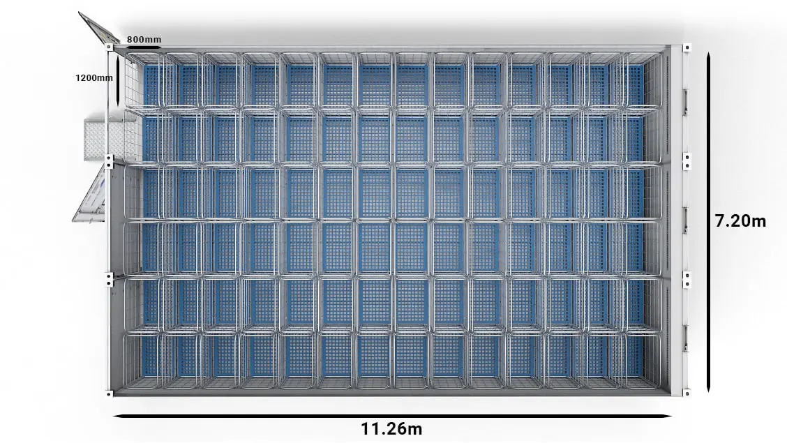 Τροχήλατες βάσεις Arctic SuperStore 12,2μ