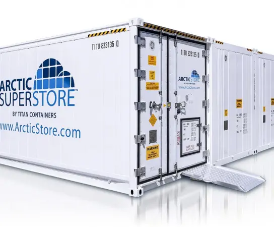 Arctic SuperStore – Ψυχρή αποθήκευση. Ψυχόμενα εμπορευματοκιβώτια.