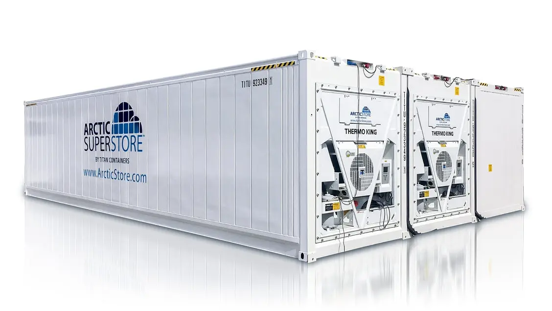 Arctic SuperStore – Ψυχρή αποθήκευση. Ψυχόμενα εμπορευματοκιβώτια.