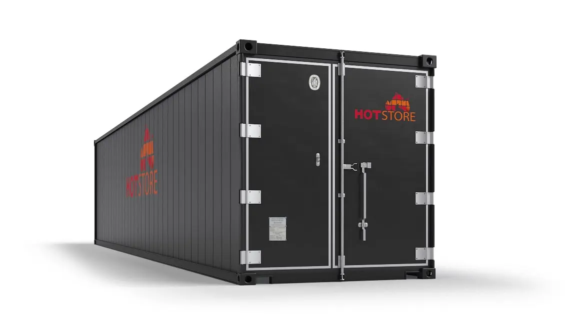 Εμπορευματοκιβώτιο HotStore 12,2 μέτρων προς ενοικίαση