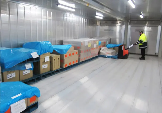 Ψυχρή αποθήκευση SuperStore Αρθρωτά ψυχόμενα εμπορευματοκιβώτια προς ενοικίαση