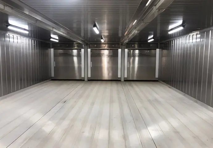 Ψυχρή Αποθήκευση SuperStore Αρθρωτά Ψυχόμενα Εμπορευματοκιβώτια προς Ενοικίαση