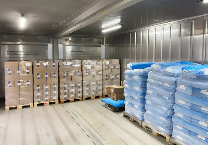 Ψυχρή Αποθήκευση SuperStore Αρθρωτά Ψυχόμενα Εμπορευματοκιβώτια προς Ενοικίαση
