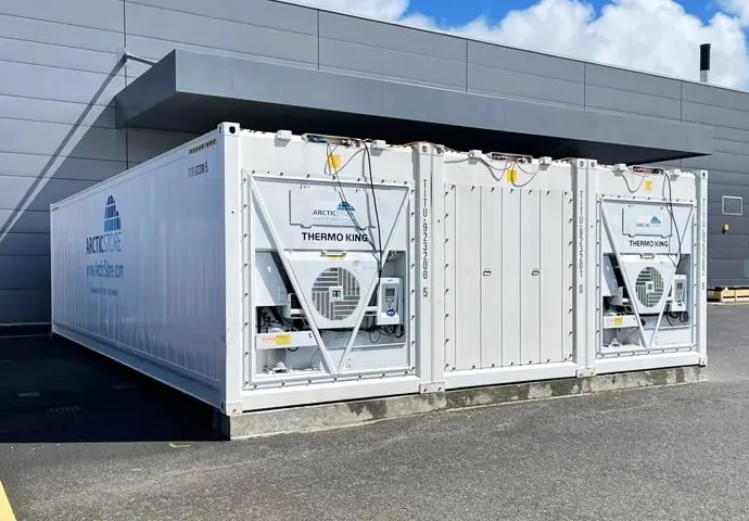 Ψυχρή Αποθήκευση SuperStore Αρθρωτά Ψυχόμενα Εμπορευματοκιβώτια προς Ενοικίαση