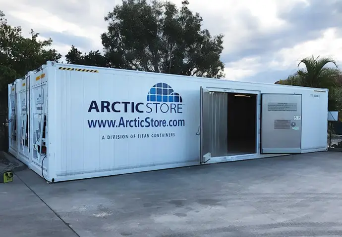 Ψυχρή Αποθήκευση SuperStore Αρθρωτά Ψυχόμενα Εμπορευματοκιβώτια προς Ενοικίαση