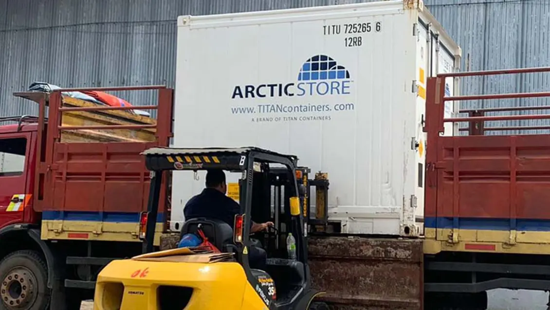 Ψυγείο ArcticStore 10 ποδιών - Ψυκτική αποθήκευση προς ενοικίαση