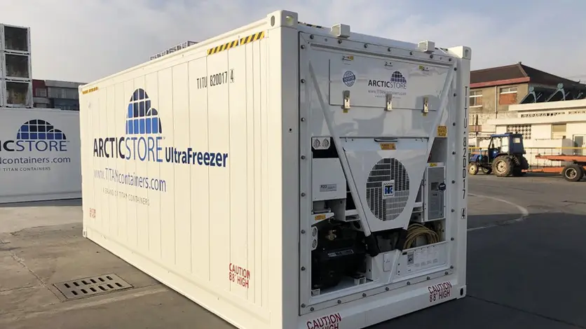 Ψυχρή αποθήκευση Arctic Ultrafreezer πολύ χαμηλής θερμοκρασίας για υπηρεσίες δημόσιας υγείας